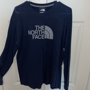 North Face long sleeve half dome tee size Medium